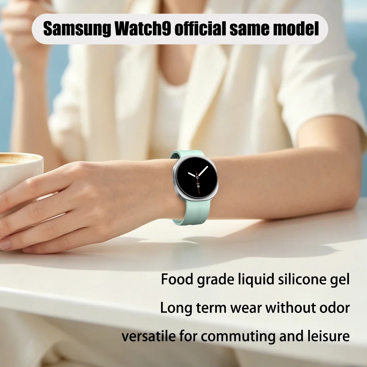 Premium Silicone Sports Strap - Official Replacement Bracelet
