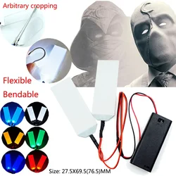 DIY Cosplay Accessories Can Cropped Flexible Bendable Light Eyes Kits for Halloween Helmet Mask LED Eye Light Props