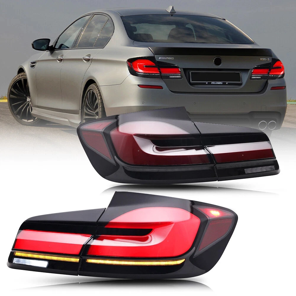For 2011-2017 F10 F18 BMW 5 Series LED tail light assembly Flowing Water  Flicker Tail Lamps Fog Lights Turn Signal Lights - AliExpress, image size:1000x1000