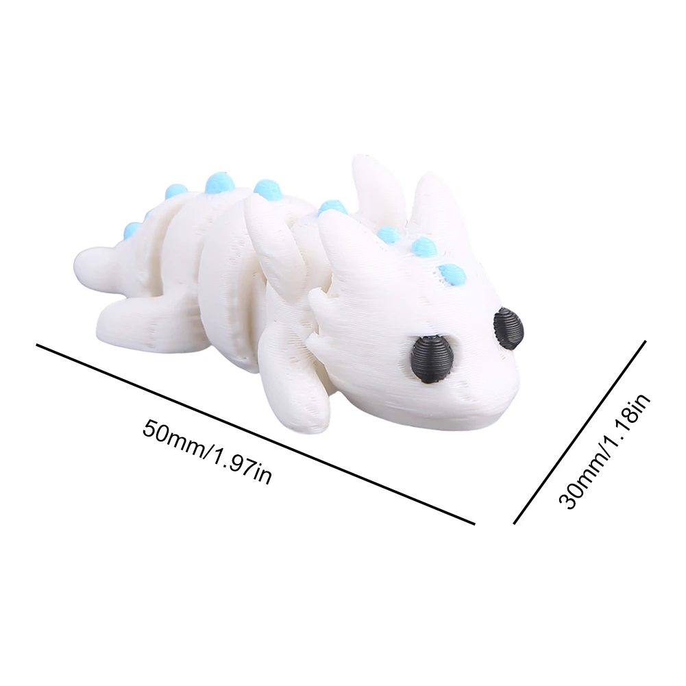 3D Printed Mini Animal Figures PLA Fidget Toys for Kids