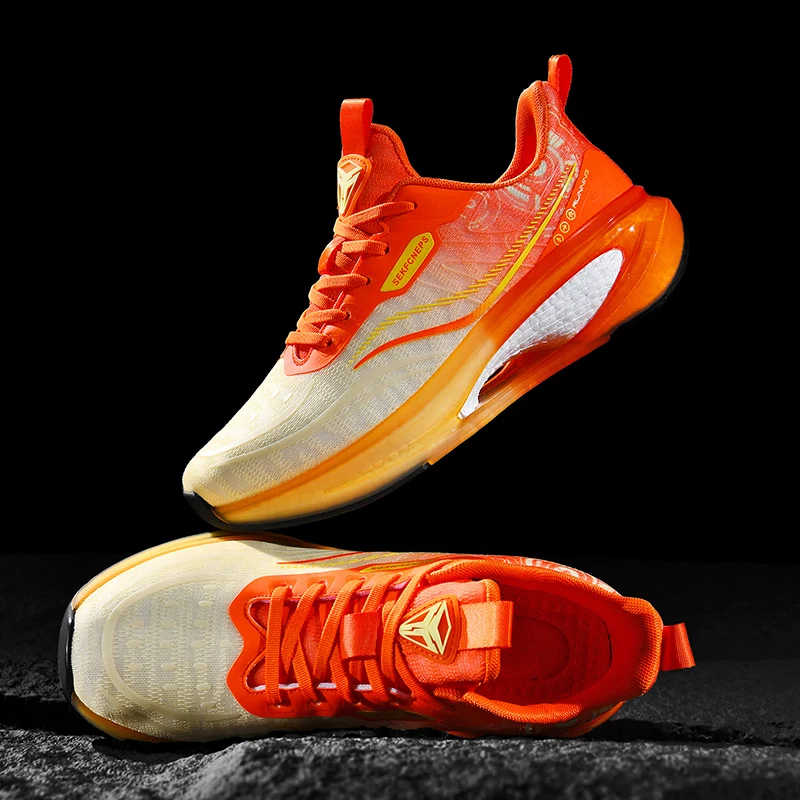 

New Professional Running Shoes Mens Women Running Sneakers Light Weight Golfers Footwears Luxury Gym Footwears