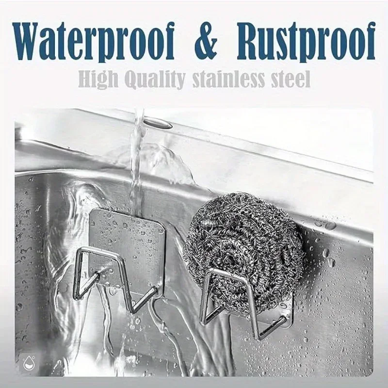Enhanced Kitchen Sink Sponge Holder and Storage Organizer