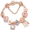BAOPON-Bracelets à breloques coeur d'amour pour femme, perles Marano bricolage, bracelet fin, bijoux de mariage pour femme, amoureux, 2024