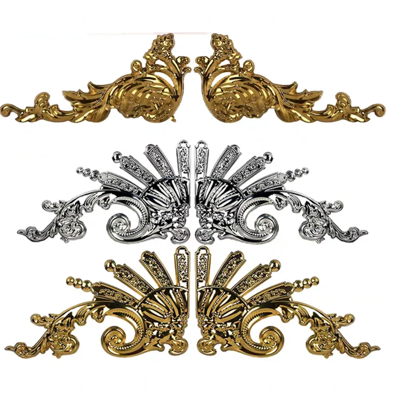 European,living room, stainless steel,furniture decals, hardware, guardrail door decoration, Mosaic home decoration accessories