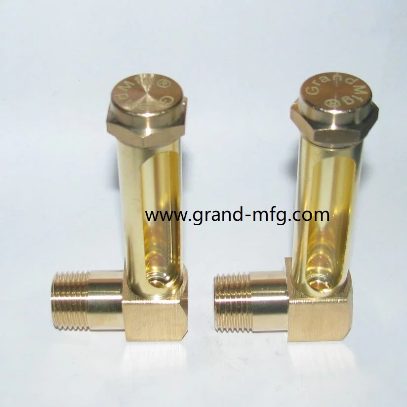 4.25” Long Sight Gauge – 1/2” Thread, Buna-N Seal, Vented Oil-Level Indicator For Hydraulic Systems