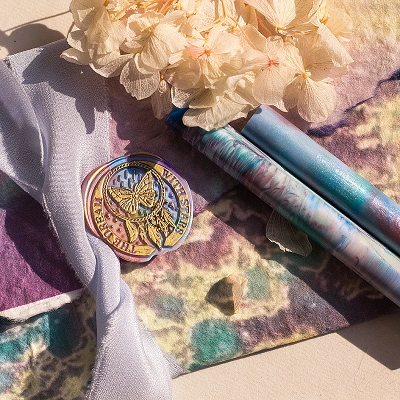 New Wax Seal Stamp Dream Catcher Embossed Seal Copper Head Fire Paint Wedding Invitation Envelope Scrapbook Sealing Tool