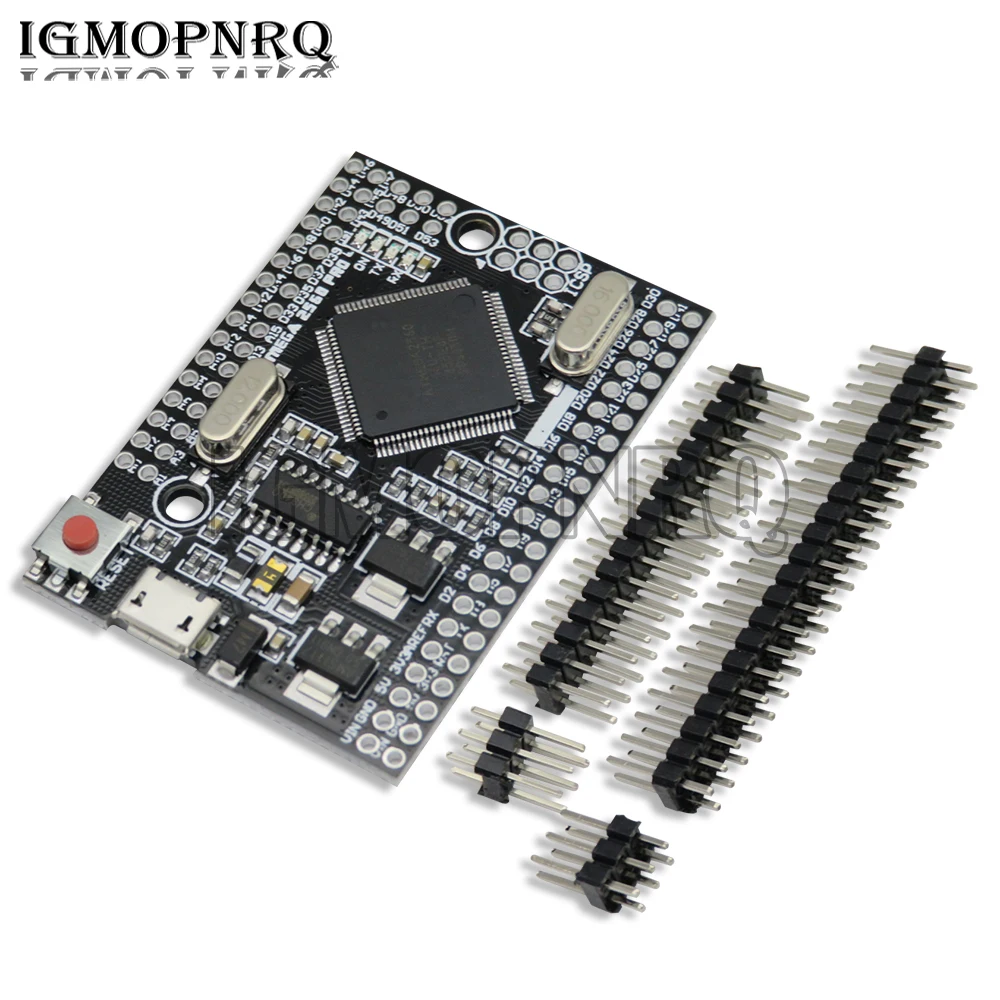 Gohjmy Mega 2560 Pro Incorpora Il Chip Ch340G/Atmega2560-16Au Con Pinheaders Maschio Compatibile Per Arduino