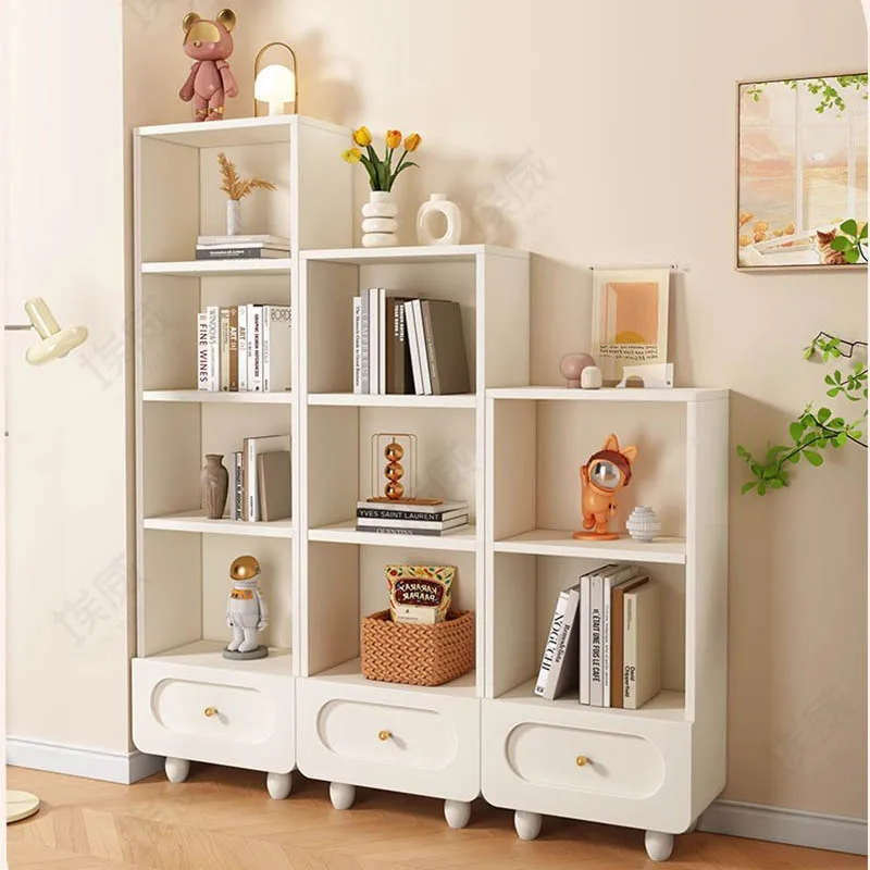 Cassetti Librerie Minimaliste Credenze In Legno Libreria Vetrina Libreria Fermalibri Profumo Etagere Rangement Mobili