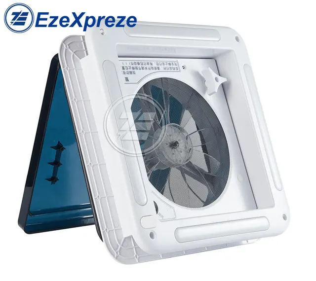 CE 수동 제어 캐러밴 액세서리, 모터홈 통풍구, LED 없는 12 볼트 팬, 캠핑카 Rv 창문, 레크리에이션 차량 0100480, 11 인치