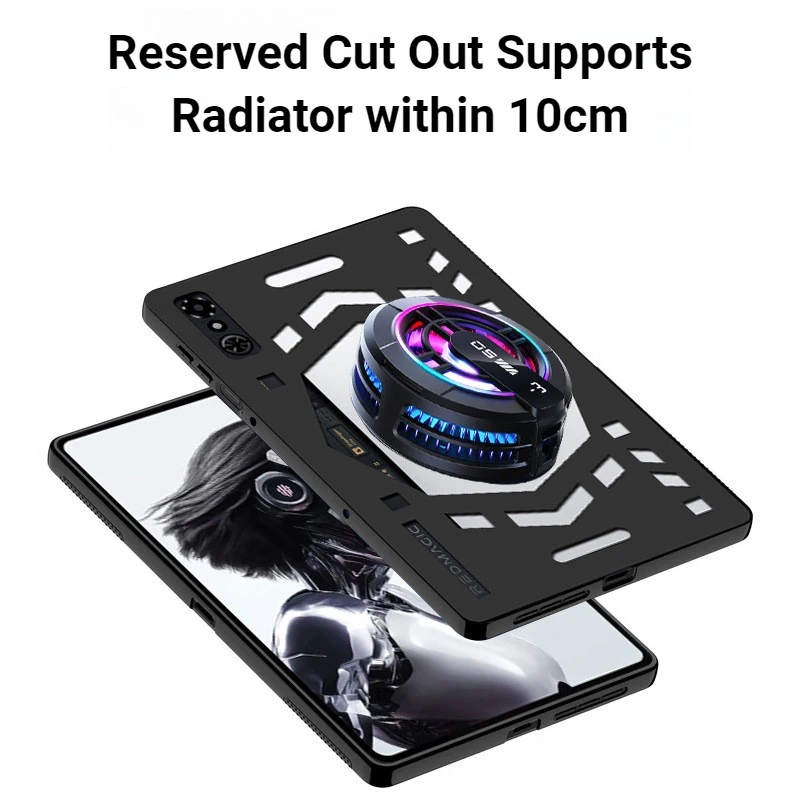 Slim Shockproof Hollow Cooling TPU Back Cover