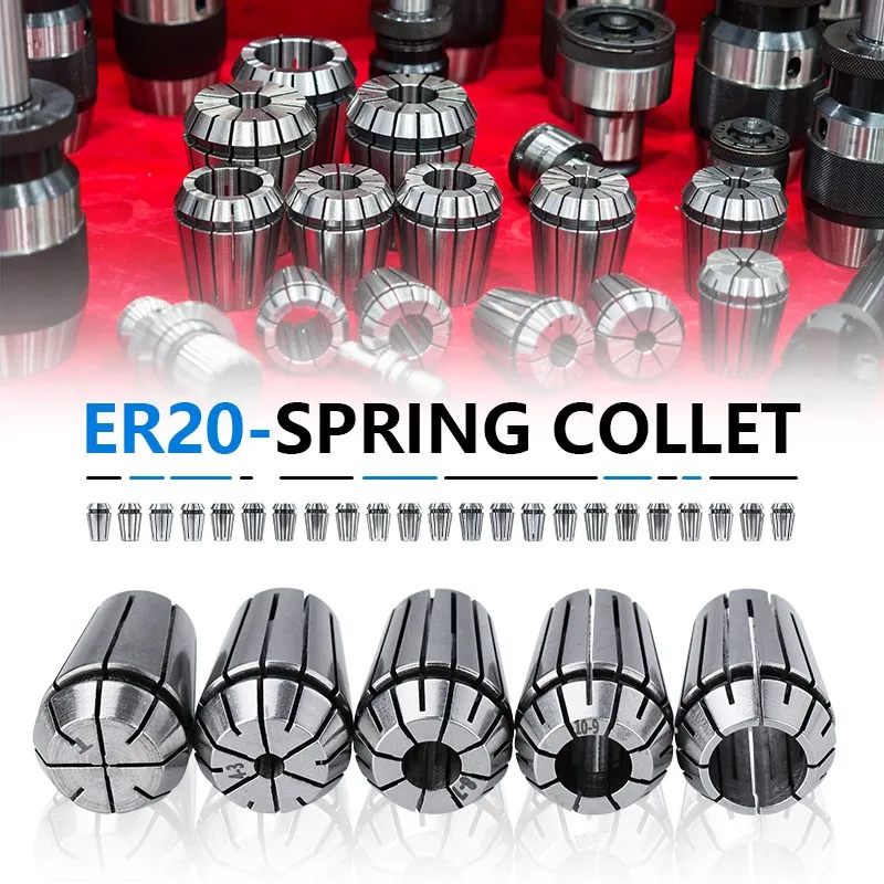 Amazon | ER20 コレットチャック 1-13 ミリメートル 1/2 1/4 1/8