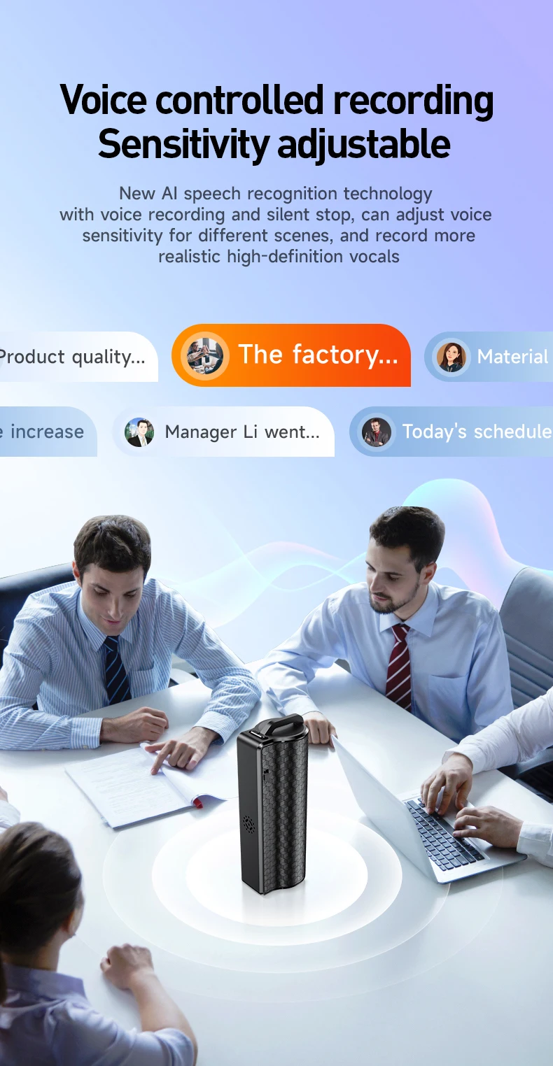 small portable audio recorder design