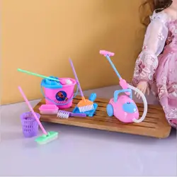 Barbie Miniature Home Living Set: Furniture, Appliances & Accessories for Children’s Playhouse Fun (Jy124)