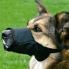 Dog Muzzles for Small Medium Large Dogs Soft Nylon Muzzle with Safety Buckle Puppy Muzzle Stop Biting Barking Dog Accessories 3