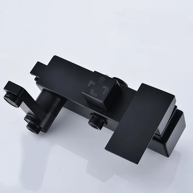 . Bathroom Mixer Bath Tub Copper Mixing Control Valve Wall Mounted Shower Faucet concealed faucet YT-5356 6