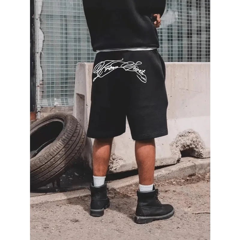 Neue Y2K Retro Hip-Hop Frühling/Sommer Herbst Hosen Trendige Lose Lässige Shorts für Männer und Frauen