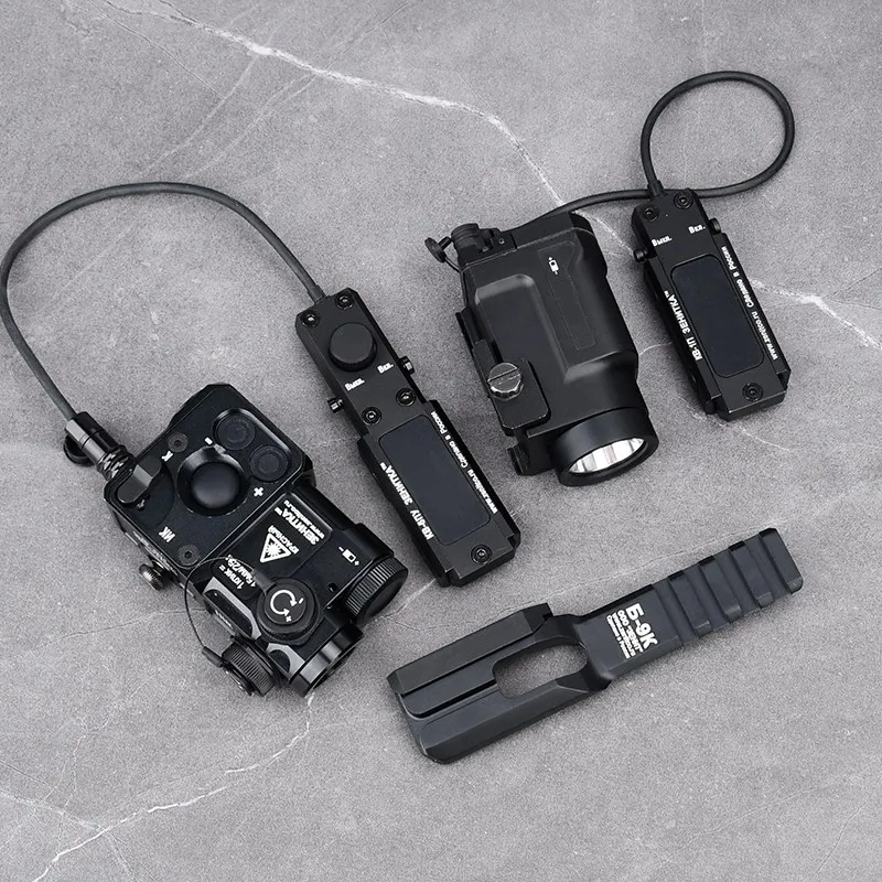 

Tactical Airsoft Perst-4 Red Green IR Strobe Sight Metal KLESCH K-2P K-2U K-1s Flashlight ZENITC Zero Adjustment Laser Scout Lig