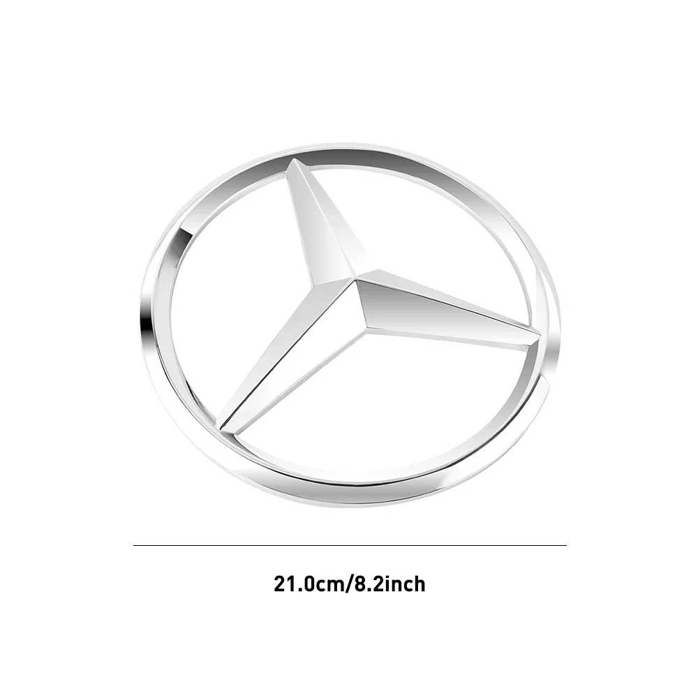메르세데스 벤츠 GLA GLB AMG GLS G C E GLE GLB A AMG 커버 장식 액세서리용 18.8 자동차 전면 그릴 대형 배지 데칼