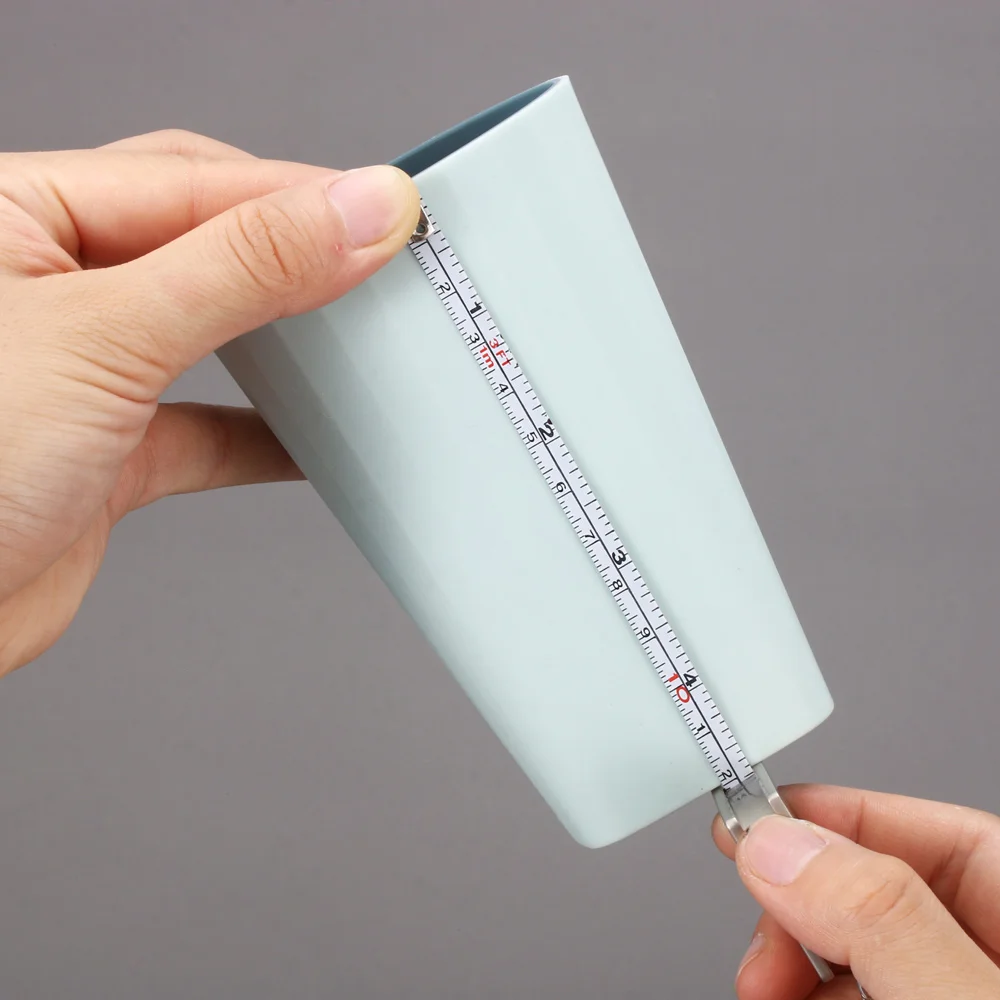 Description Picture 6 of itemStainless Steel Retractable Tape Measures 33mm Mini Square Keychain Centimeter Inch Double Scale Portable Measuring Tools