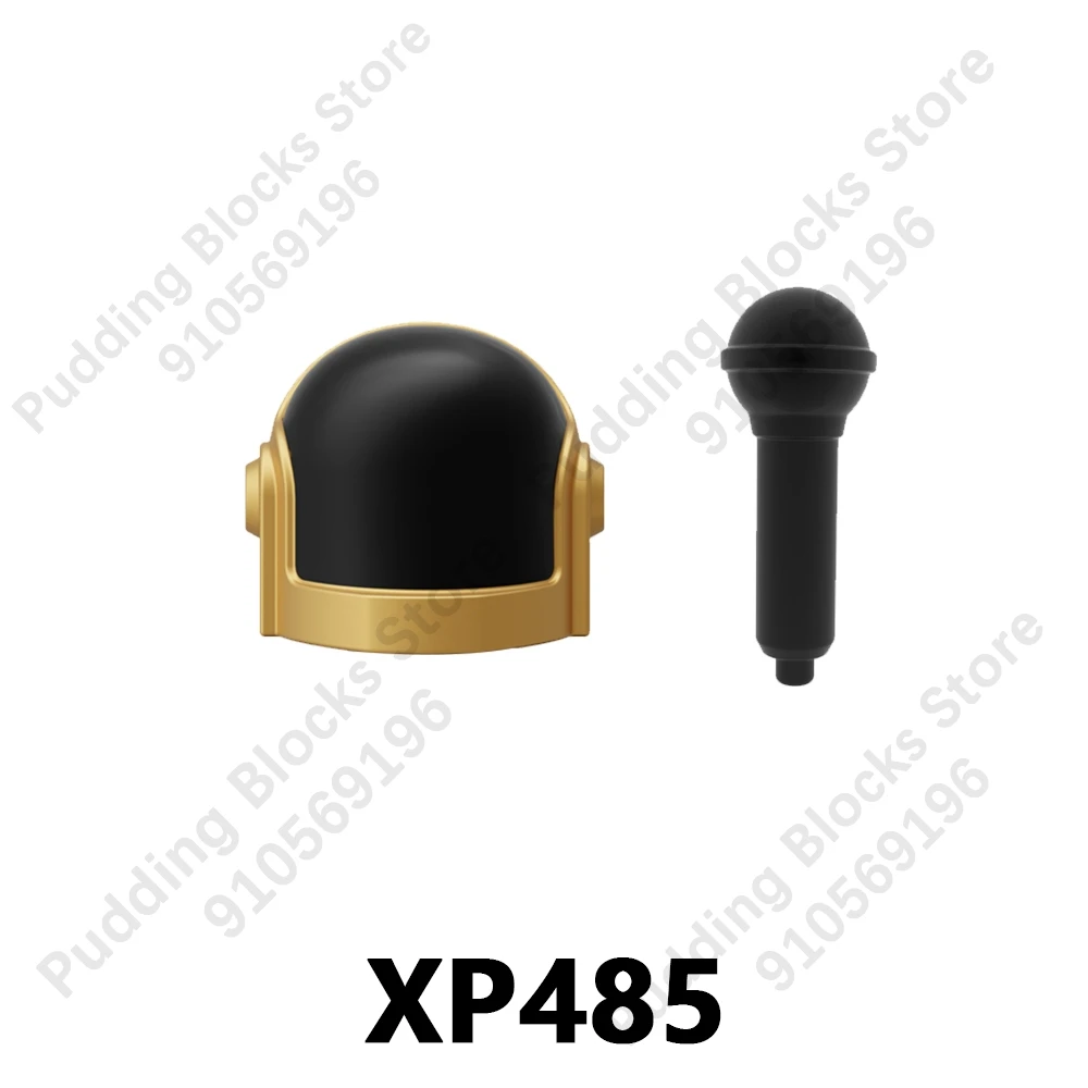 KT1063 빌딩 블록 액션 피규어, XP483 XP484 XP485 XP486 벽돌 액세서리, 성인 어린이 장난감 디오라마 장식 몬테소리