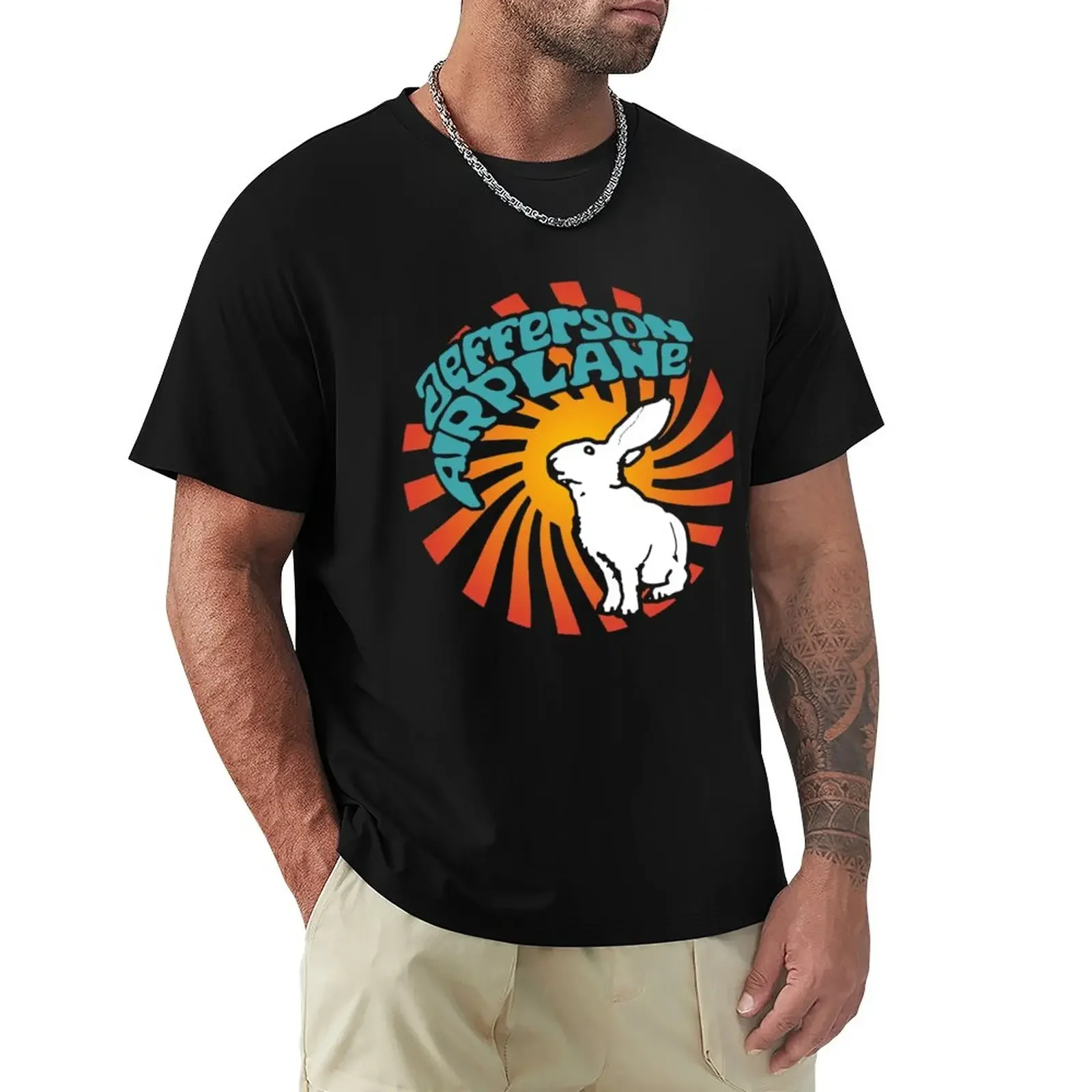 

Jefferson Airplane T-Shirt customs design your own korean fashion plus sizes men clothing