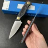 Dacian 203BT Fixed Blade Linen Fiber Handle MagnaCut Blade Outdoor Hunting Tactical Knife EDC Pocket Knife 3
