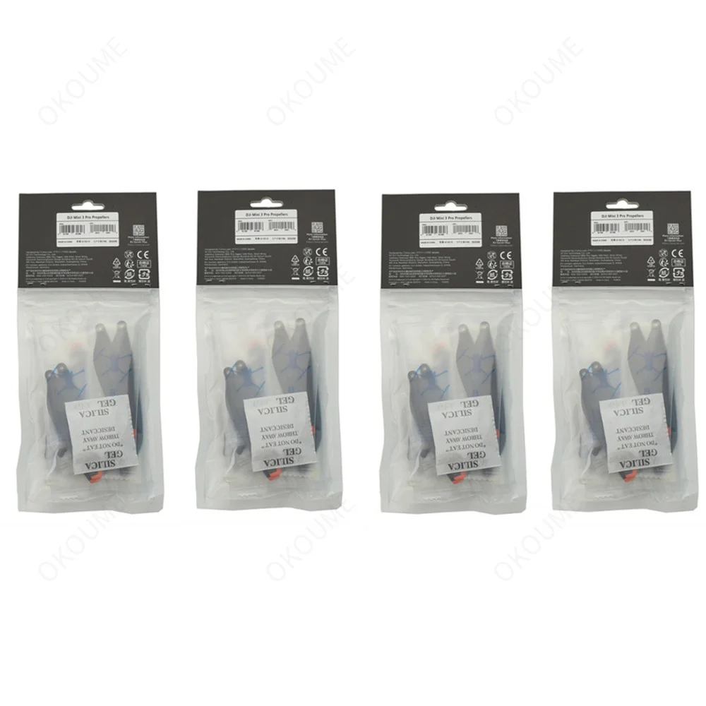 Drone Propeller Original with Screws for DJI Mini 4 Pro/Mini 3 Pro Drone Parts Quick Blade Props Replacement Accessories 8PCS/1Set drone propeller