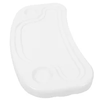 Baby High Chair Tray Plastic Sturdy Smooth Surface Suitable for Wooden High Chair Feeding Dinner Tray Accessory