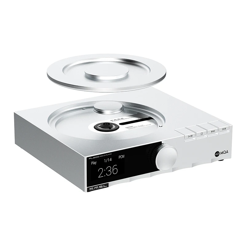 SMSL PL200 고해상도 클래스 CD 플레이어, 피아노 키 디자인, AK4499EX MQA-CD DSD512 블루투스 LDAC Aptx-HD, 리모컨 포함