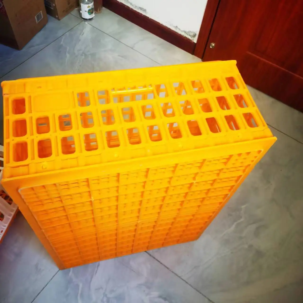 Transportation Cage Transfer Boxes Plastic Chicken Transport Crates Poultry Transport Carrier
