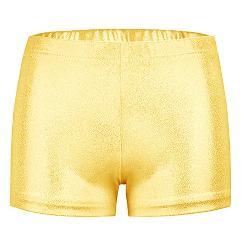 Girls Shiny Dance Shorts Bottoms Activewear Child Clothes For  Summer Yoga Sports Workout Gym Gymnastic Dancing