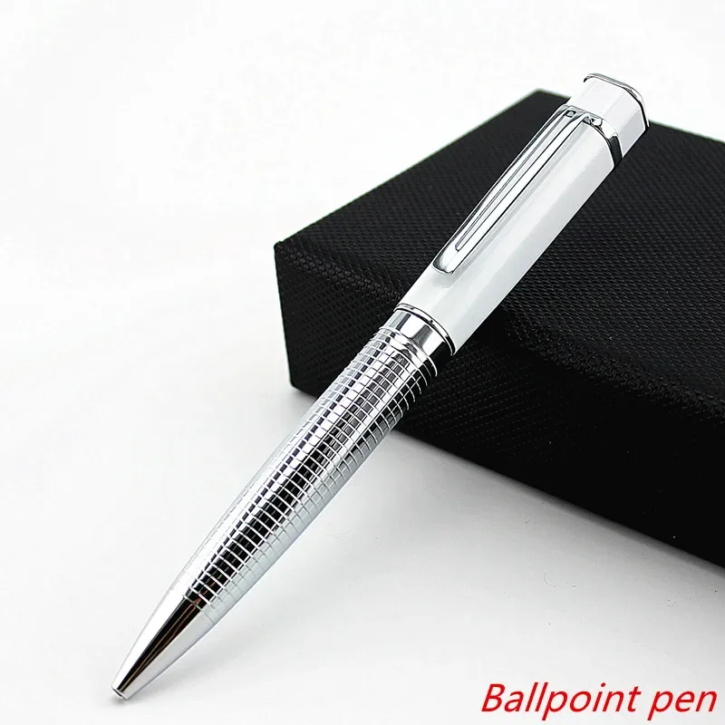 Stylo à bille créatif en métal diamant, encre noire, stylo à bille d'écriture de luxe, cadeau de signalisation d'affaires, fournitures de bureau, haute qualité, 0376