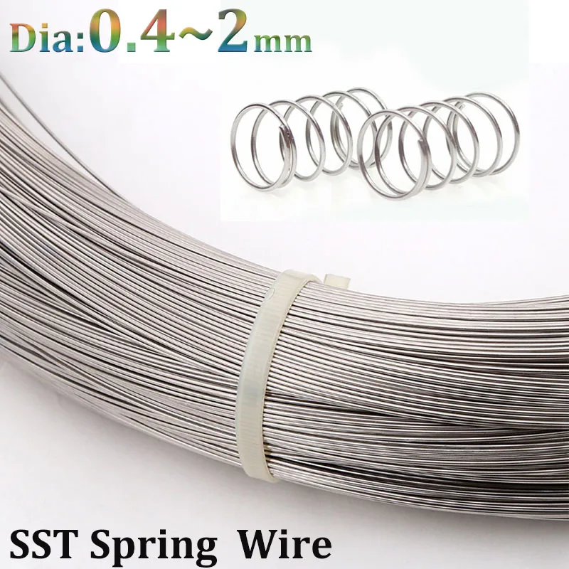 thumbnail image 2 of Steel Wire 304 Stainless Steel Spring Straight Steel Wire 3/0.8/2.5/5.5 2 of 13