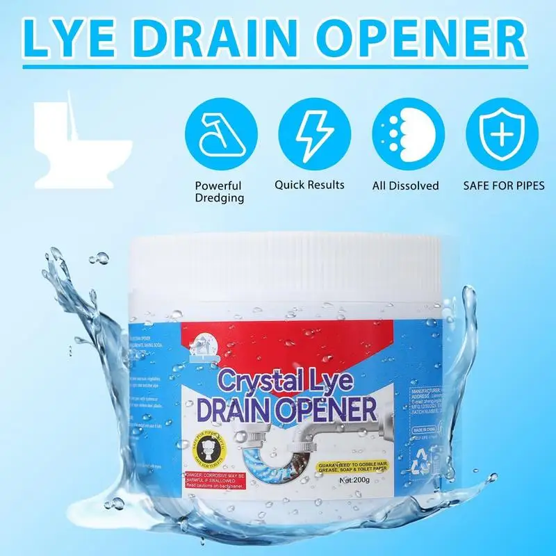 Unclog Sink Drain Powder Powerful Unclog Powder For Pipe Drain Home Kitchen Supplies For Kitchen Bathroom Bathtubs Showers