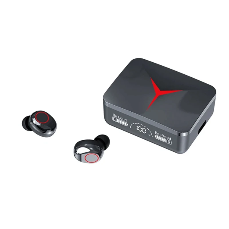 

Новые беспроводные наушники с раздвижной крышкой Игровые наушники Bluetooth 5,1 стерео наушники-вкладыши с цифровым дисплеем светодиодный, прочные