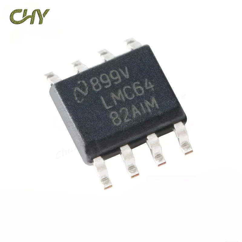 10Pcs/Lot LMC6482AIMX LMC6482AIMX/NOPB SOIC-8 Dual Rail-to-Rail Operational Amplifier IC Chip