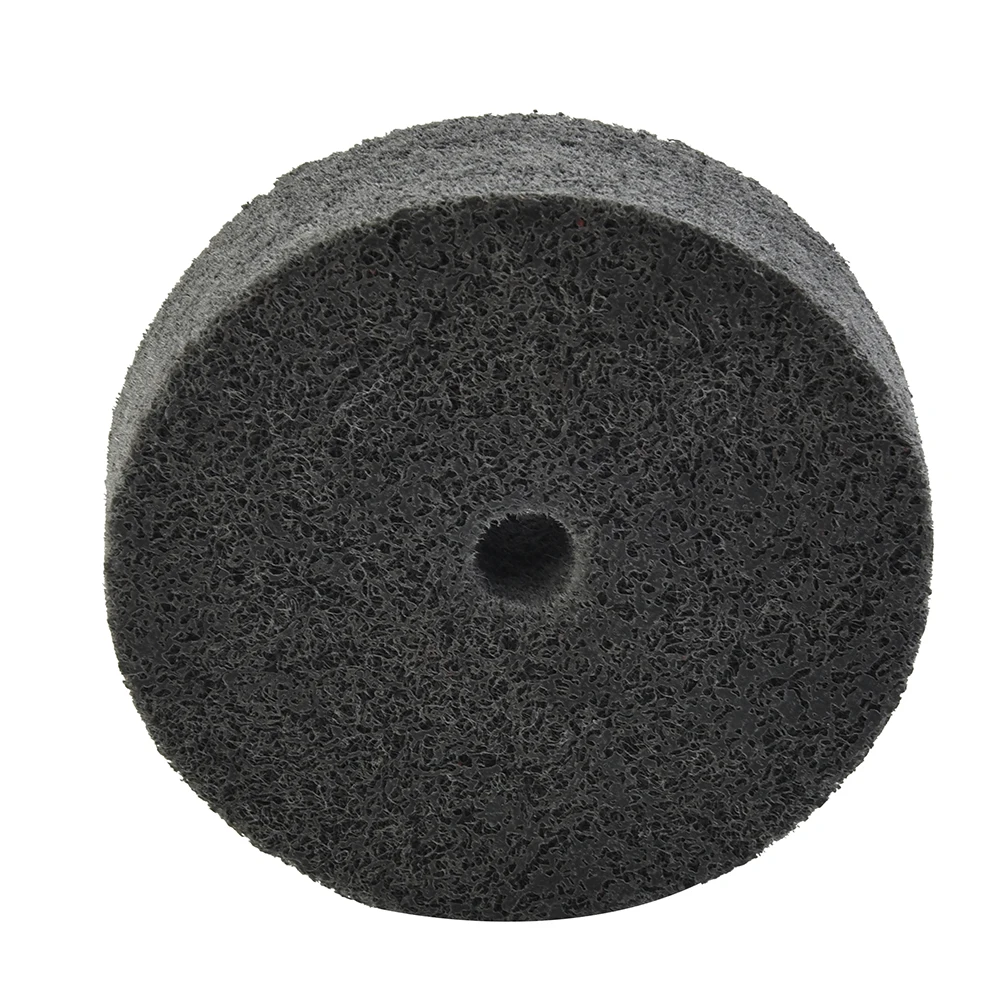 precision grinding with 3 inch nylon fiber polishing wheel buffer pad for bench surface decoration lines processing Precision Grinding with 3 Inch Nylon Fiber Polishing Wheel Buffer Pad for Bench Surface Decoration Lines Processing