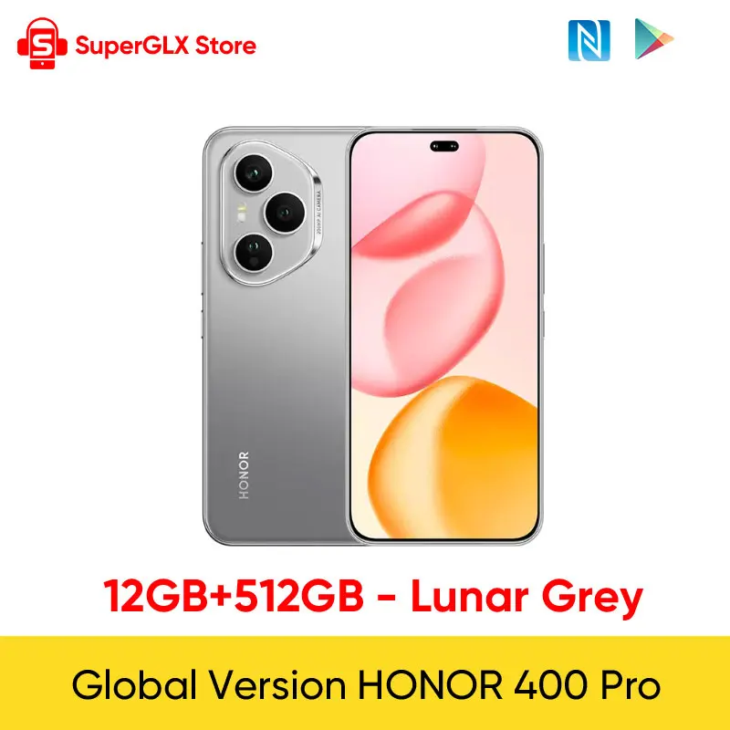 Global Version HONOR 400 Pro 5G NFC Smartphone Snapdragon 8 Gen 3