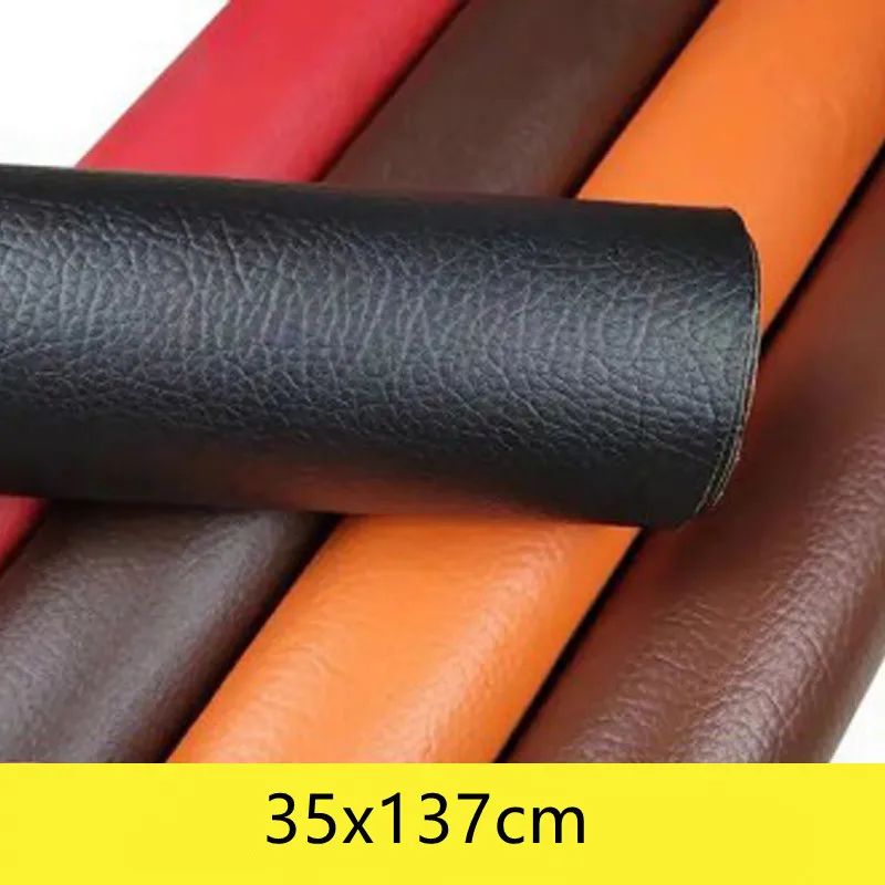 35x137cm Leather Patch Self Adhesive Sticker Stick on No Ironing Sofa