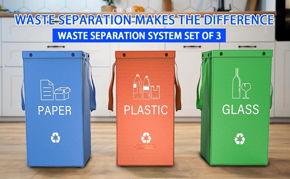 Description Picture 5 of itemHandheld Trash Bag Waterproof Color Film Covered Sanitation New Foldable Trash Can Hotel Property Outdoor Camping Waste Sorting