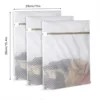 Honeycomb Mesh Laundry Bags For Delicates,Net Fabric Durable And Reusable Delicate Wash Bag Travel Organization Bag For Lingerie 6