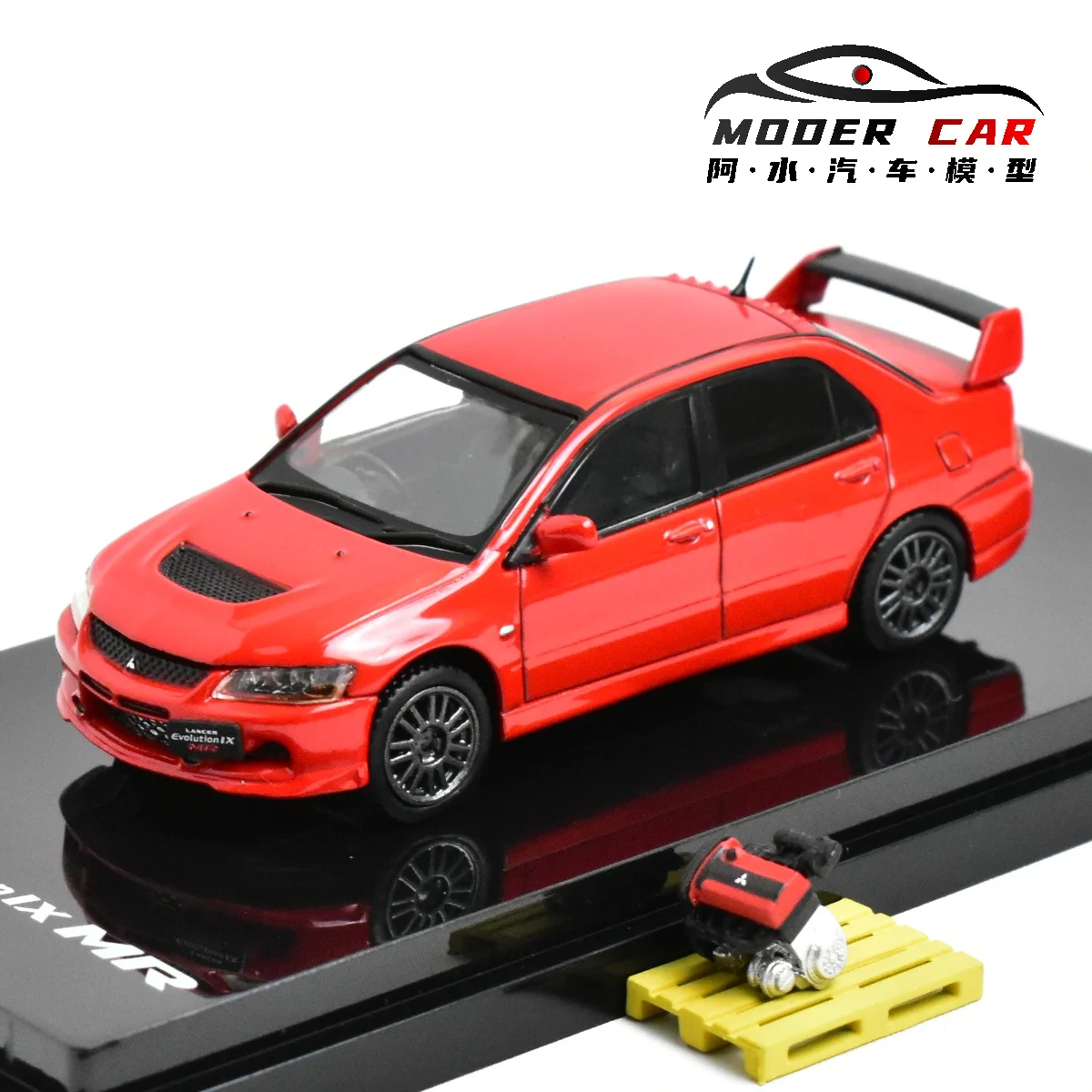 Hobby Japan 1:64 Lancer Vehicle EVO IX 9 Diecast Model Car