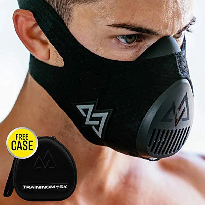 Alta Pressão Respiração Fitness Mask, Elevation Training Mask, Workout Running, Resistance Fitness, Cardio, 3.0