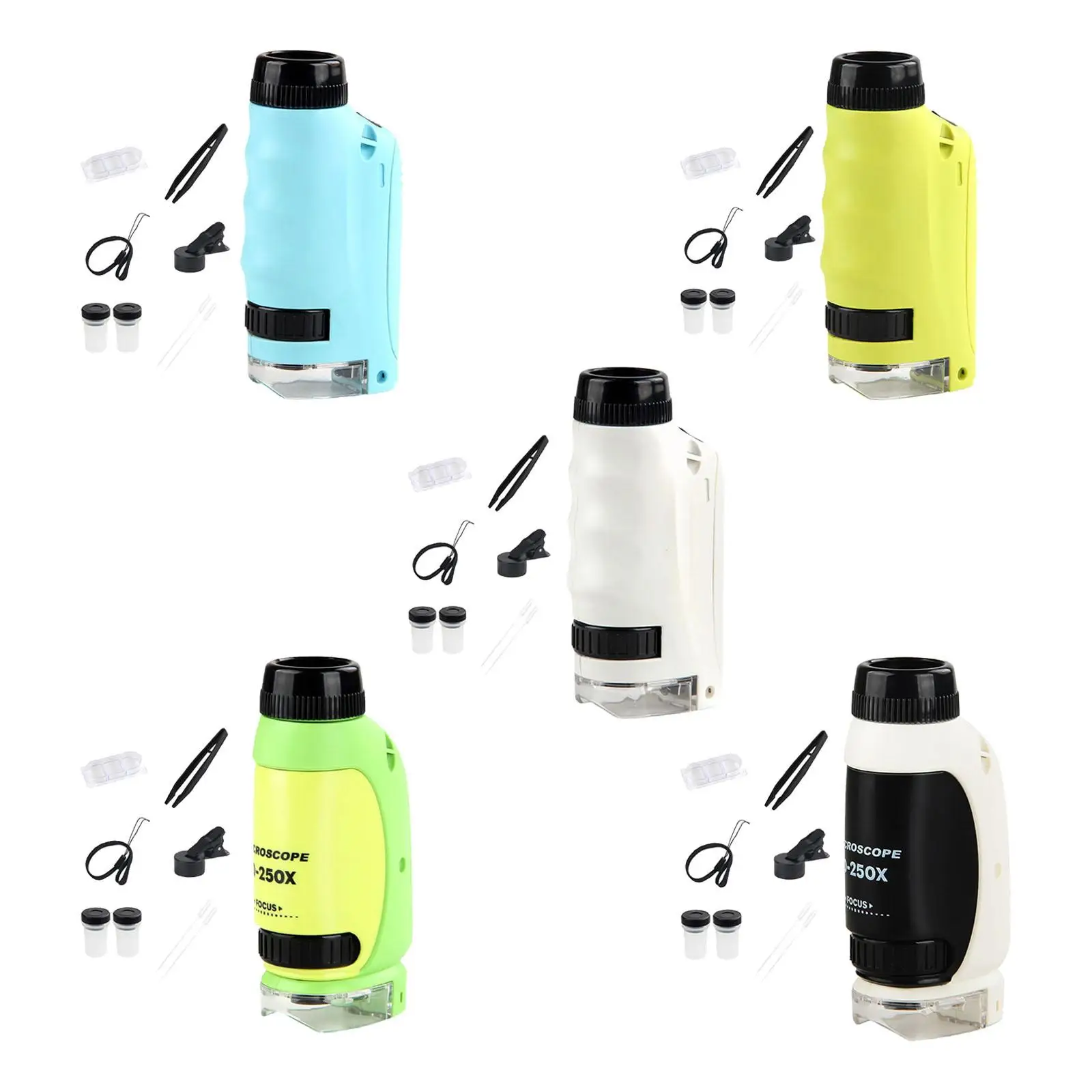 

Handheld Microscope Set DIY Science Experiments Education Toy