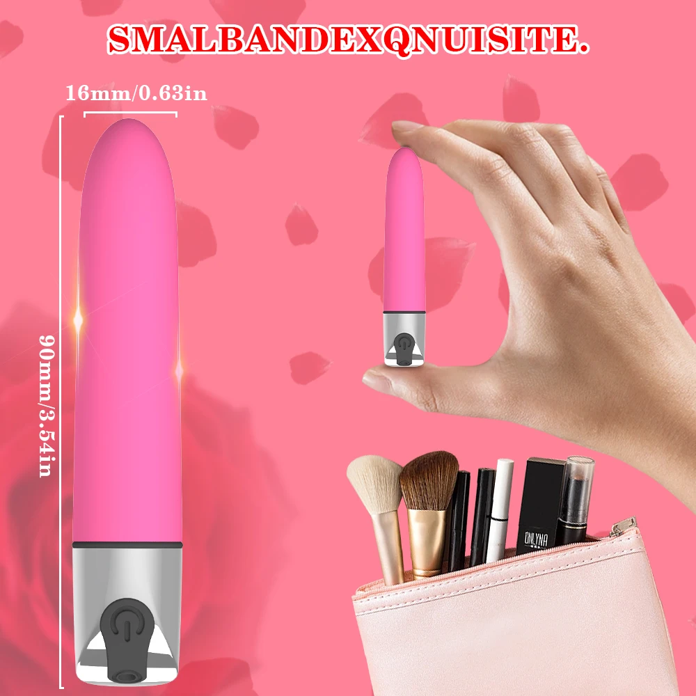 Potenti vibratori a pallottola mini punto G per le donne, giocattoli sessuali portatili discreti, vibratore a proiettili piccoli, impermeabile C_voghion.com