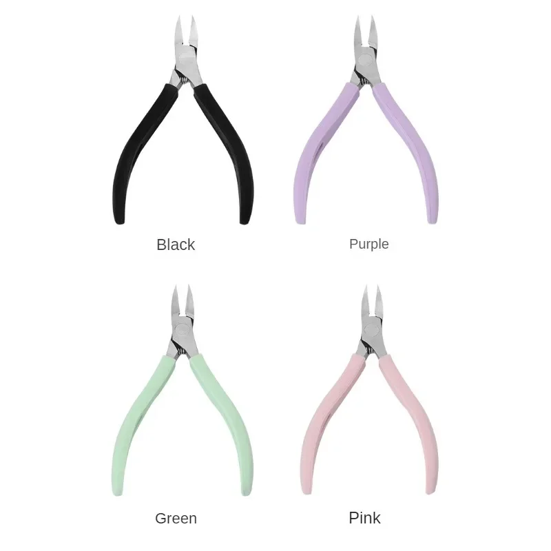 Nail Manicure Scissors Cuticle Cutter Nails Cuticle Nippers Dead Skin Remover Pedicure Stainless Steel Cutters Tools 5