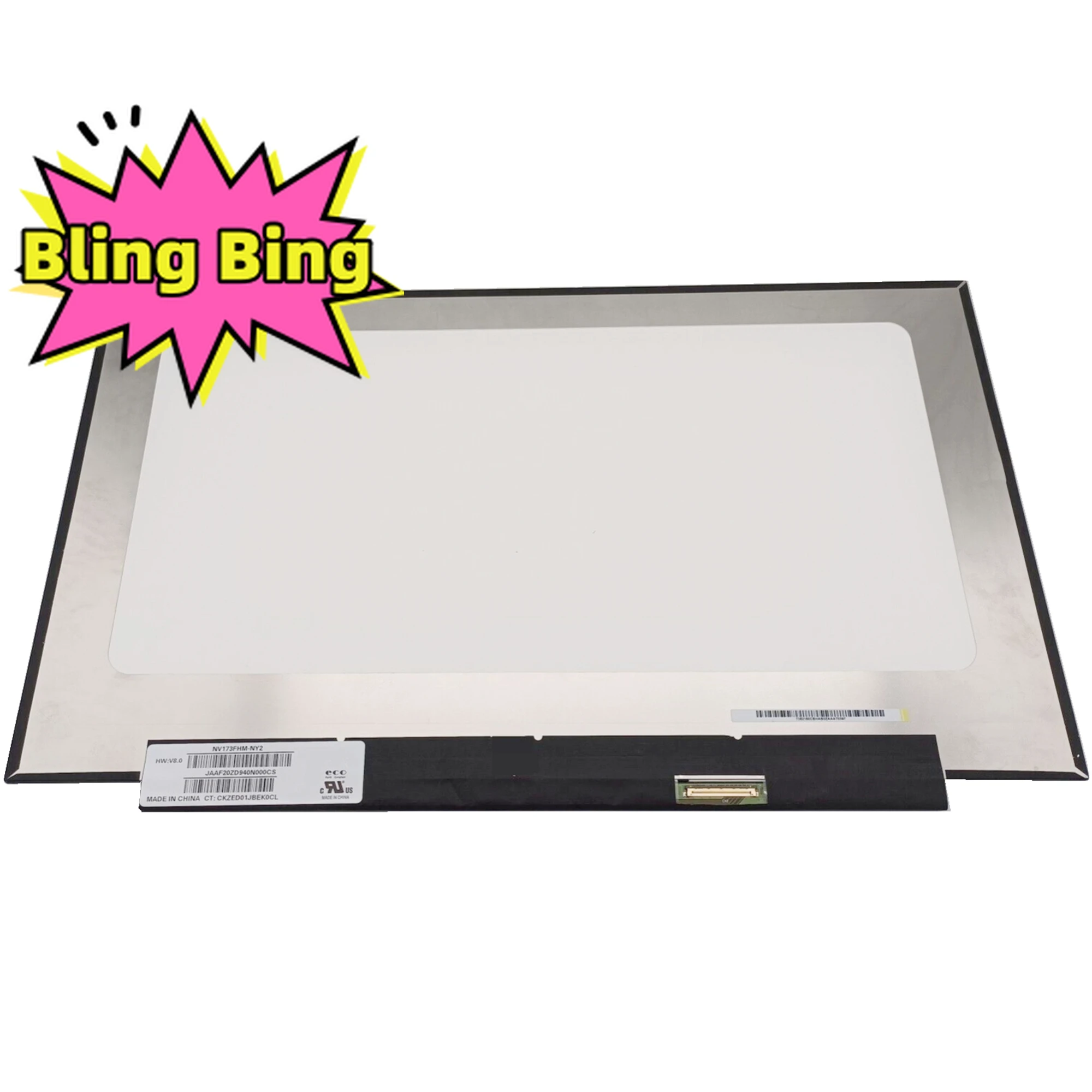 

NV173FHM-NY2 17.3 Inch IPS 1920X1080Display 40 Pins Matrix Panel Laptop Screen