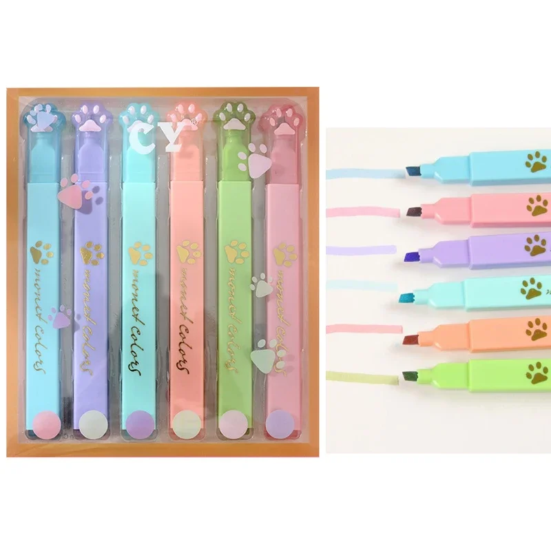 Cute Stamps, Neon Marker Pens, Highlighters, School Supplies, Kawaii  Stationery, Korean Stationery -  日本