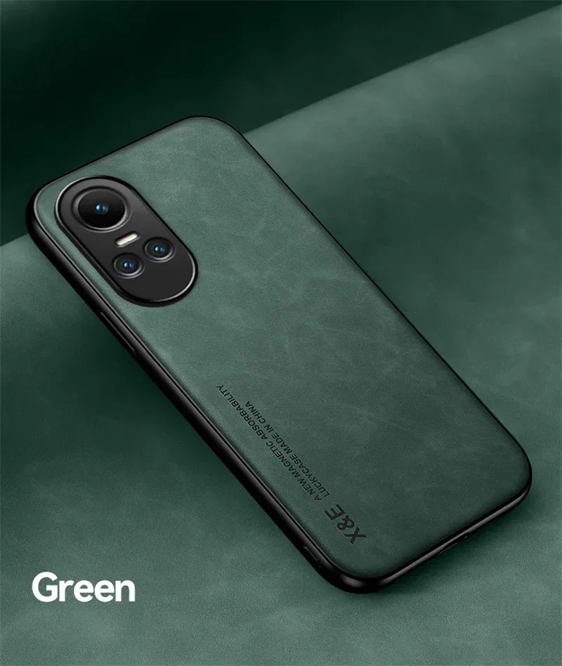 غطاء هاتف جلدي ناعم مغناطيسي ، غلاف خلفي واقي ، غل...