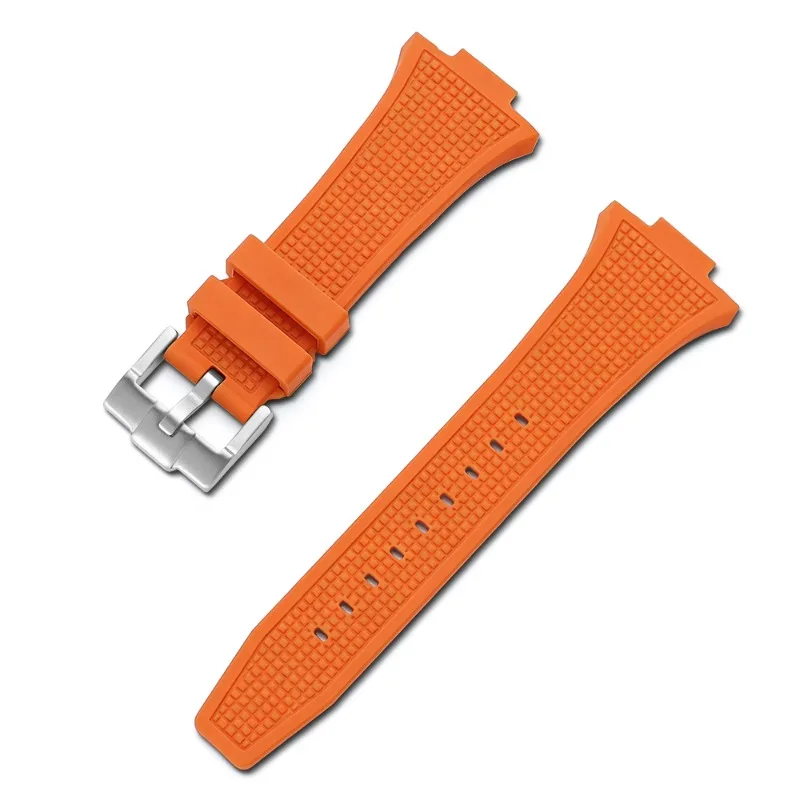 Premium Silicone Sport Wristband - Versatile Rubber Watch Strap